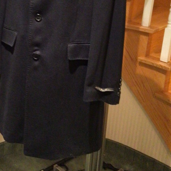 💕💕Host Pick💕💕NWT Italian designer men’s cashmere/wool coat - Picture 8 of 12